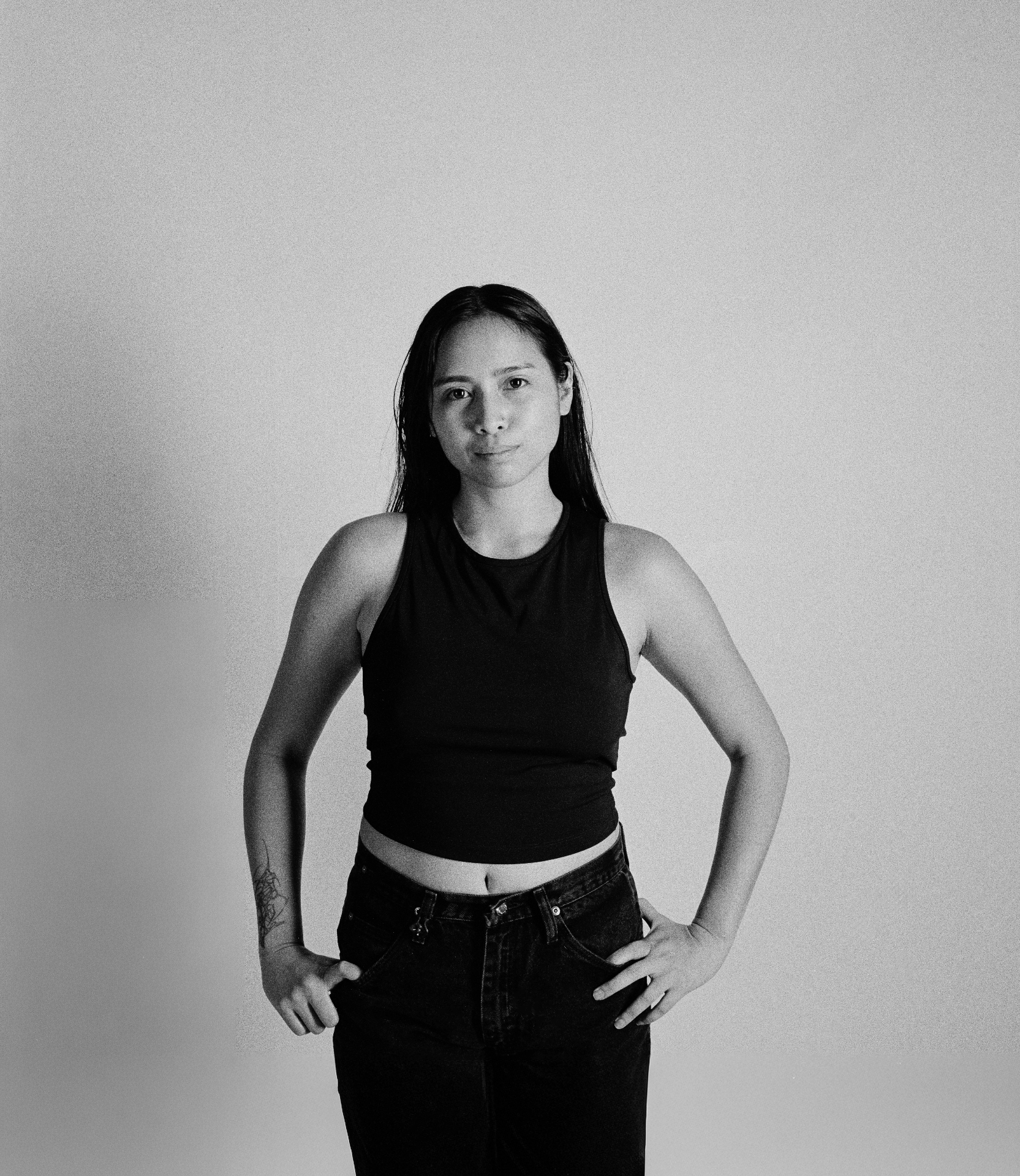 Catherine Rodriguez, photographed in the studio